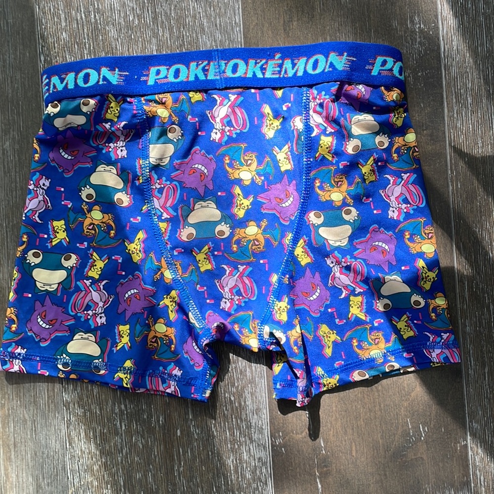 Never worn Pokémon boys boxer briefs SZ 10 - Picture 6 of 12